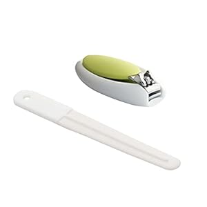 Moon Baby Health Care Nail Clipper And Baby Nail File For Infants, 0M+, Multi