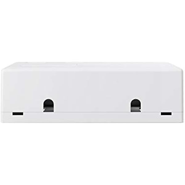 Goobay 79376 Глухой корпус Keystone систематическое вставное соединение 4 порта для CAT SAT LAN HDMI USB белый