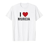 I LOVE MURCIA, ciudad de España con corazón rojo Camiseta