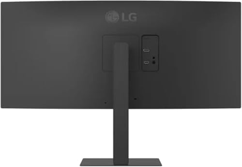 Image of LG 34 Inch UltraWide Curved Monitor, WQHD(3440 x 1440), VA Display, 120Hz, 5ms, HDR10, 99% s RGB, Reader Mode, DisplayPort & HDMI, Built-in Speaker, Tilt /Height /Swivel Adjustment, Black
