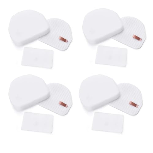 4 set Foam & Felt Filter Replacement for Shark Rotator Professional & Shark Rocket Professional Upright Vacuum Cleaner NV480 NV481 NV450 NV451 NV472 NV482 NV484,Part #XFF450