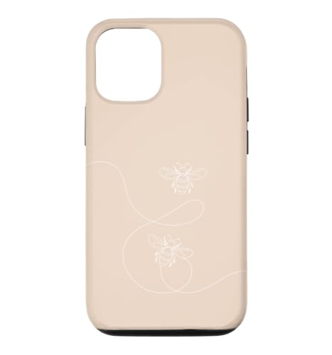 �A�[�e�B�X�e�B�b�N�ȃn�`�̃y�A���C���C���X�g �X�}�z�P�[�X iPhone 12/12 Pro �p