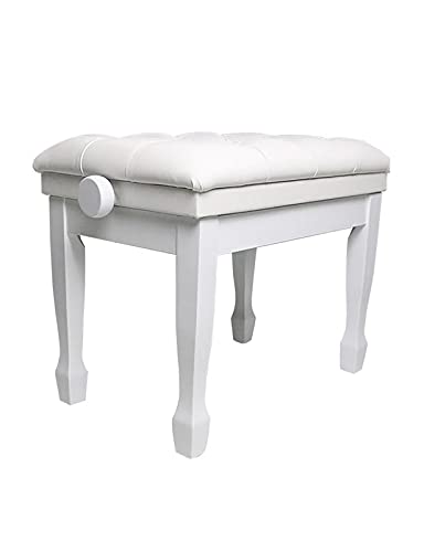 TEmkin Tabouret de Piano en Bois Massif, Banc de Piano, tabourets de Clavier Solo, 60 x 40 x 50-60 cm - Les Beatles, Paul McCartney, John Lennon, RIngo Starr, George Harrison TEmkin Tabouret de Piano en Bois Massif, Banc de Piano, tabourets de Clavier Solo, 60 x 40 x 50-60 cm