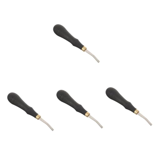 Limes plates en acier inoxydable SHINEOFI pour polissage du cuir
