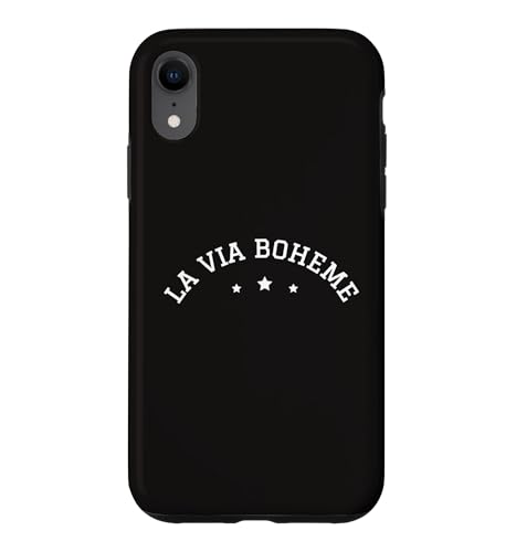 La Vie Boheme �{�w�~�A�����C�t �t�����X��t���[�Y �A�[�e�B�X�g�V�A�^�[ �X�}�z�P�[�X iPhone XR �p