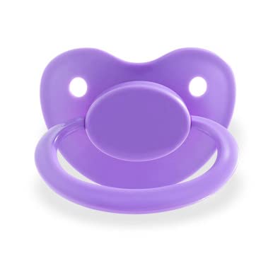 Pacifier Addict - Fixx - JUMBO Functional Adult XXL Silicone Pacifier - Size 10 (Purple)