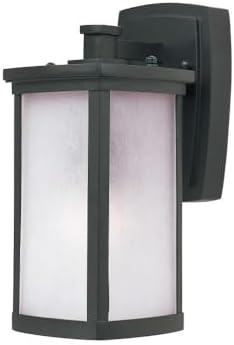 Maxim Terrace-One Light Small Outdoor Wall Mount in Mission Style-5.25 Inches Wide by 11 inches high-Bronze Finish