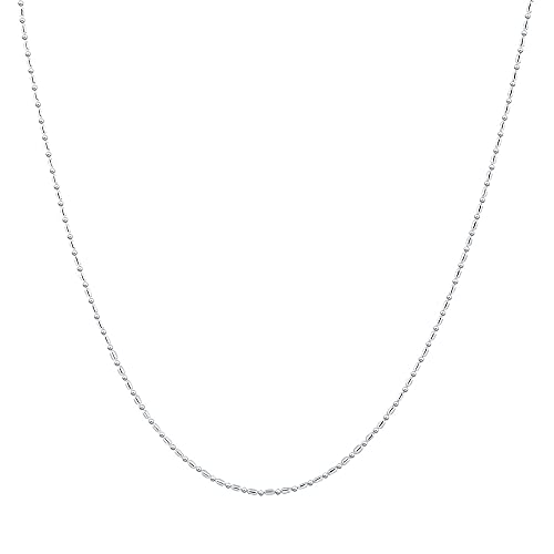 Collier maille 2mm pour homme et femme de 16 à 30 pouces