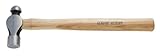 Johnson Level & Tool Fuller Tool 611-4016 16-Ounce PRO Ball Peen Hammer with Hickory Shaft