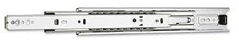 Drawer Slide, Lever, 9-53/64 in. L, PK2