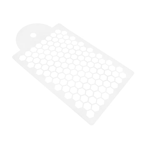 OUNONA 1pc Honeycomb Printing Hollow Out Painting for Creative Biscuit Cake Decoration Versatile Stencil for Cookies Cupcakes More Easy to Clean Kitchen Tool