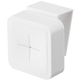 山崎実業(Yamazaki) シンク扉 タオルホルダー ホワイト 約W5.5XD4.5XH6cm タワー tower タオル掛け 戸棚下 4250