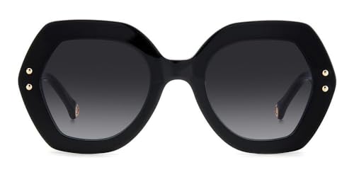 Carolina Herrera HER 0126/S Black Havana/Dark Grey Shaded 52/24/145 women Sunglasses2