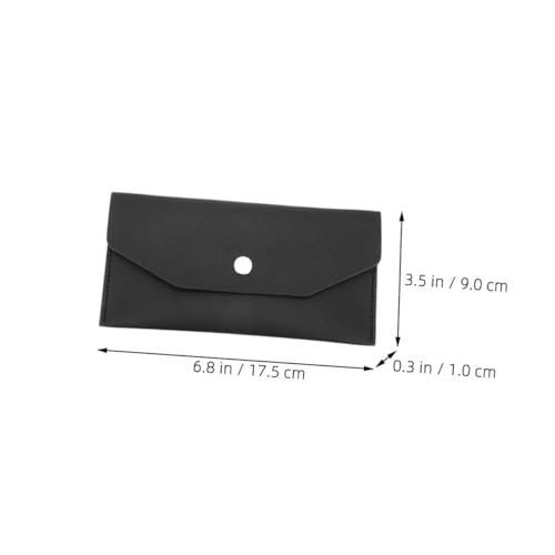 2Pcs PU Leather Envelop Wallet for Women Long Clutch Pouch for Cash Elegant Durable Design Various Occasions2