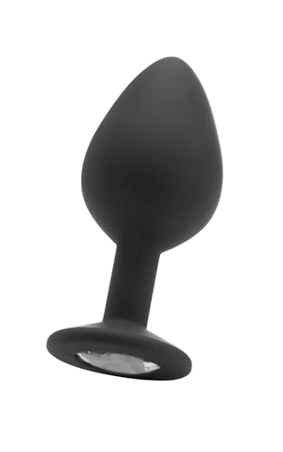 Ouch Gode Anal en Silicone Extra Large Diamond Noir