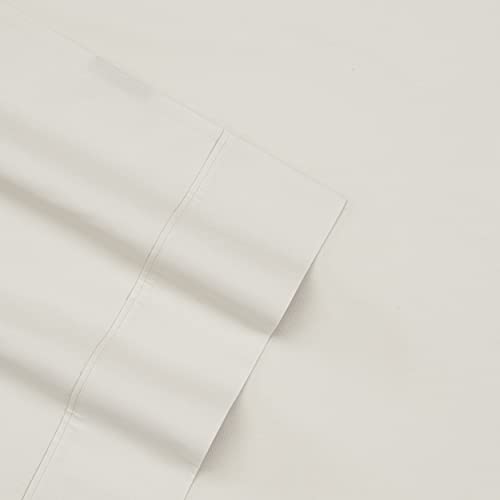 Image of Tommy Bahama - Queen Sheets, Cotton Percale Bedding Set, Crisp & Cool, Stylish Bedding Set (Cool Zone Grey, Queen)