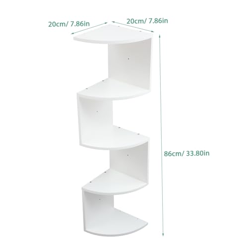 Étagère murale design créatif en matériau synthétique premium mat