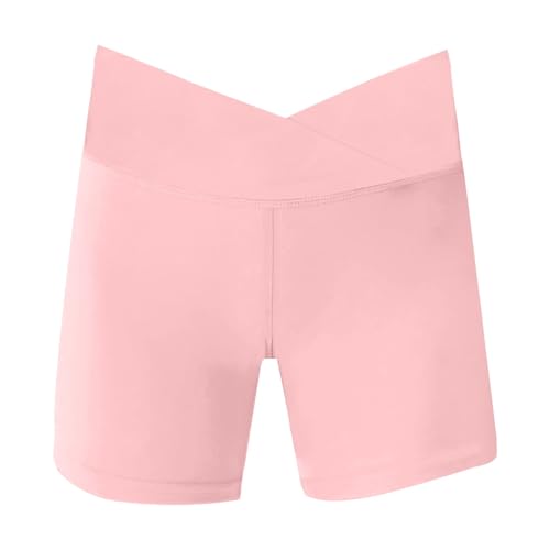 Girls Volleyball B𝐢ke Shorts Stretch Youth Athletic Gymnastic Kid Yoga Dance Compression Shorts Gym Activewear