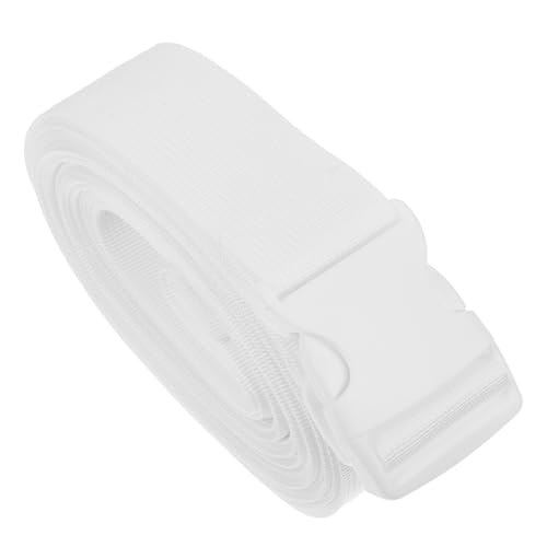 Cabilock 10M Adjustable Bed Connector Strap for Twin Beds Bundling Belt with Buckle Strong Mattress Connector Prevents Slippage Enhances Comfort Simple Tool Installation