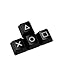 Keyboard Keycaps Arrow/Direction PSP Cherry MX Key Cap for Corsair K55 K65 K63 MX Switches Backlit/Keychron C3 Pro / K8 / K2 Version 2 / Razer Huntsman/MageGee Mechanical Gaming Keyboard (Black)