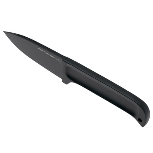 Image of Cold Steel Drop Forged Hunter 4 inch 52100 High-Carbon Steel Drop Point Fixed Blade Multi-Purpose Outdoor Game Hunting Utility Knife, 4-5 /8 inch Handle, Weather-Resistant Secure-Ex Sheath