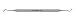Premier 1003441 Excavator, 18W, Double End, Octagonal Handle, 1.40/1.40 Tip
