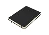 Kangaro Art Skizzenbuch A5 schwarz PU Hardcover 80 Blatt 140 Gramm cremefarbenes Papier #1