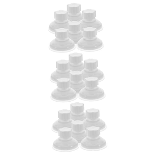 PRETYZOOM 3sets Fish Tank Accessory Perch Sucker for Birds Turtle Platforms 6pcs*3