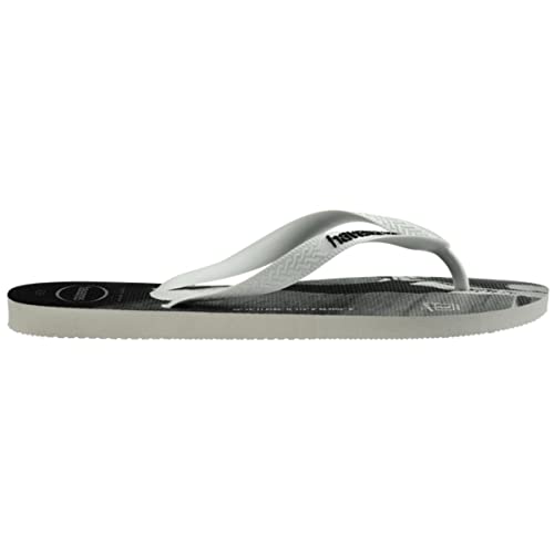 Chinelo Branco/Branco/Preto/Preto Hype Havaianas n° 37/38 Men