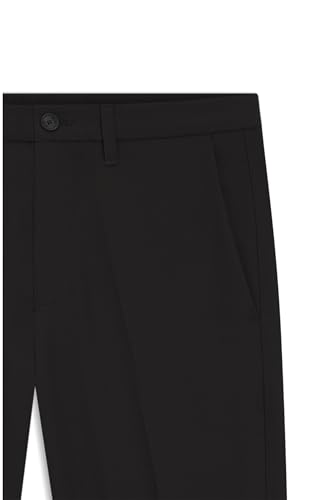 Boss Para Hombre. 50495487 PantalóN Commuter Negro (46), Casual, PoliéSter - 6