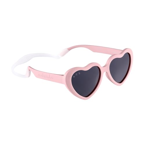 ROSHAMBO Eyewear Topanga Heart Sunglasses for Toddlers 2-4 Years -