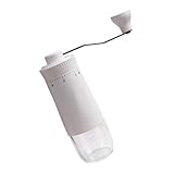 Lerpwige Portable Hand Operated Coffee Grinders 40 Customizable Grinding Size Portable Design Nonrust Steel Burrs Perfect for Travel Brewing Portable Coffee Grinders Manual Delicate Travel Camping