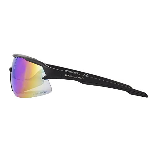 Rawlings Boys' Strike Zone Sunglasses Shield, Matte Black, 81mm