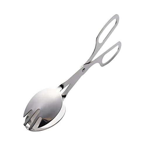 Gatuida Pinzas Para Ensalada y Pan De Acero Inoxidable 20 Cm Resistentes y Seguras, Pinza Profesional Para Servir Cocina y Buffet, Uso Doméstico y Exterior