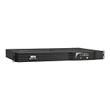 Tripp Lite 1000VA Smart UPS Back Up, Sine Wave, AVR, 120V 800W Line-Interactive, 1U Rackmount, USB, DB9, ENERGY STAR, 2 & 3 Year Warranties, $250,000 Insurance (SMART1000RM1U)