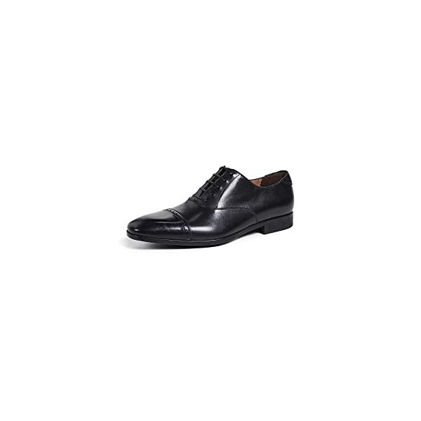FERRAGAMO Men’s Boston Cap Toe Lace Up Shoes