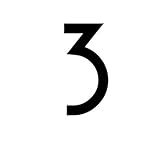 1 Uds. Números De Casa, Letras, Dirección, Letrero Acrílico Art Deco Moderno Alfanumérico Separado(3)