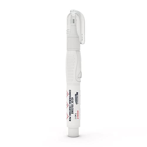 MG Chemicals 422C - Stylo de revêtement conforme en silicone, protège les traces de circuits imprimés, stylo 5 ml Cover