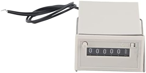 CSK6-NKW 6 Digit Electromagnetic Pulse Counter Frequency Counter High-Speed Electromagnetic Pulse Counter Used In, Textiles, Machinery, Mining (#03