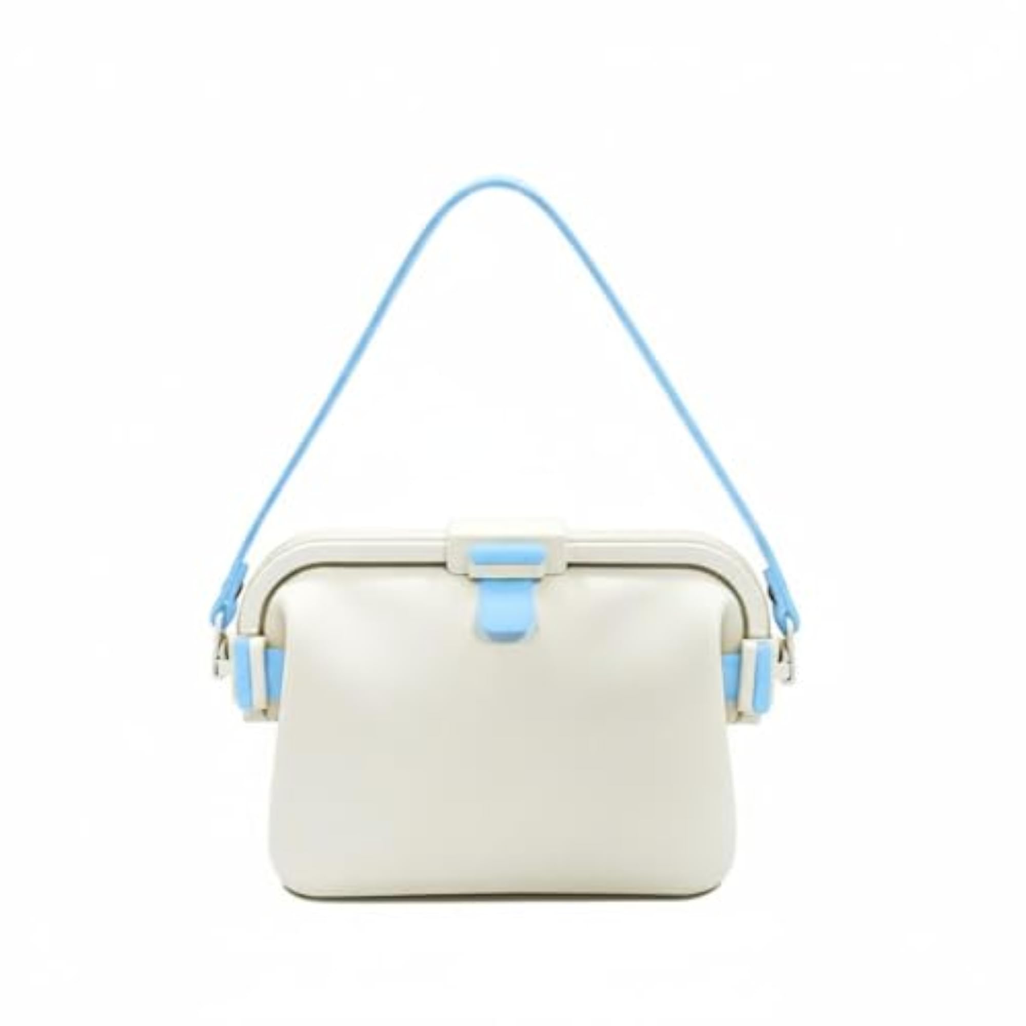Frame Top Silicone Shoulder Bag for Swimming