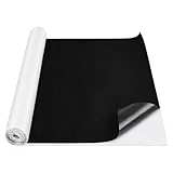 Nuanchu 51.6 sq ft 47.2 x 157.5 in Black Underfelt Carpet with Adhesive Back for Speaker Sub Box, Underfelt Carpet for RV, Boat, Marine, Auto, Truck, Car Trunk, Door Liner, Desk