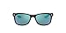 RAY-BAN JUNIOR Kids' RJ9052S New Wayfarer Kids Sunglasses, Matte Black/Blue Mirror, 47 mm