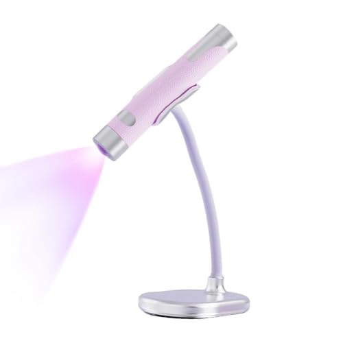 Lampe UV pour ongles rechargeable sans fil avec capteur auto pour gel