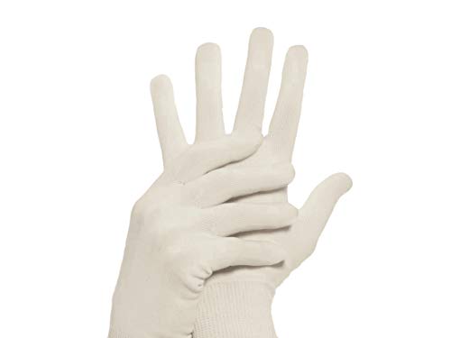 Preisvergleich Produktbild Yaluronica 632 (Elfenbein) - Antiage Handschuhe mit Hyaluronsäure Faltenbehandlung Hände