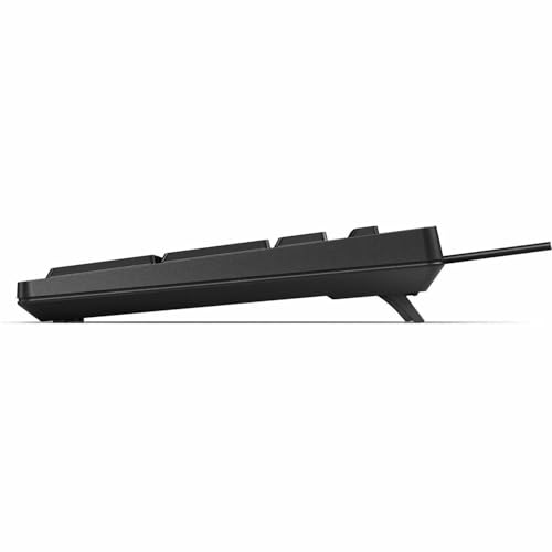 Image of HP 125 Wired Keyboard - Cable Connectivity - USB Type A Interface - Copilot Hot Key(s) - Windows 11, Windows 10 - PC - Recycled Plastic - Plunger Keyswitch - Black