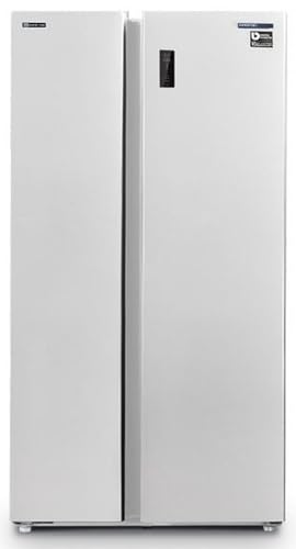 INFINITON Frigorifico Americano SBS-A174, 505 Litros, 177 cm de Altura, No Frost Total, Inverter, Funciones Fast Cooling y Fast Freezing, E, Iluminación LED interior, Función Eco (Blanco || SBS-A174B)