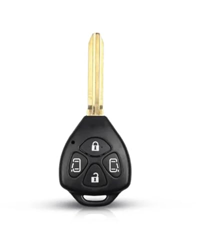 Coque de clé Toyota abîmée : boîtier de rechange 3/4 boutons HYQ12BBY