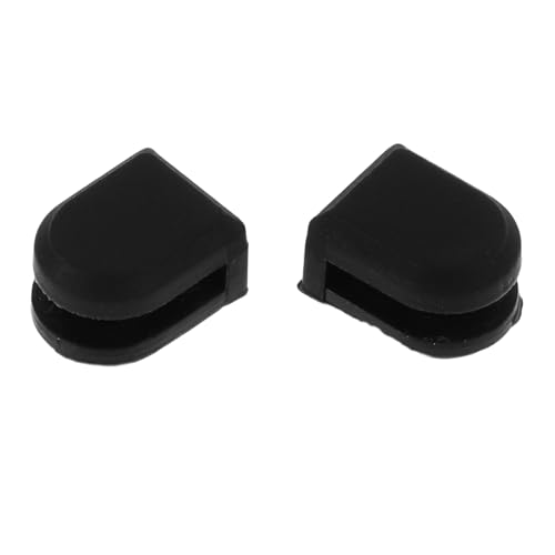 Ciieeo 2Pcs Silicone Turntable Isolation Pads Shock Acoustic Vibration Dampening Mats for Vinyl Record Players Audio Isolation Pads for Improved Sound and Stability