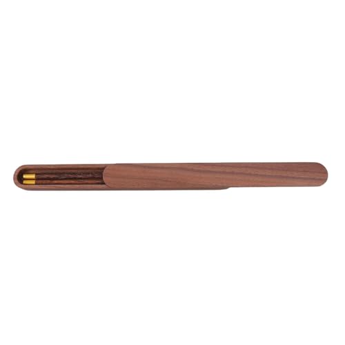 Estuche elegante de madera para palillos ROMISBABA con textura lisa fina 2
