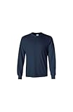 Material: 100 % Baumwolle Gildan Langarm Ultra Cotton (G2400) Shirt Navy XX-Large, Marineblau
